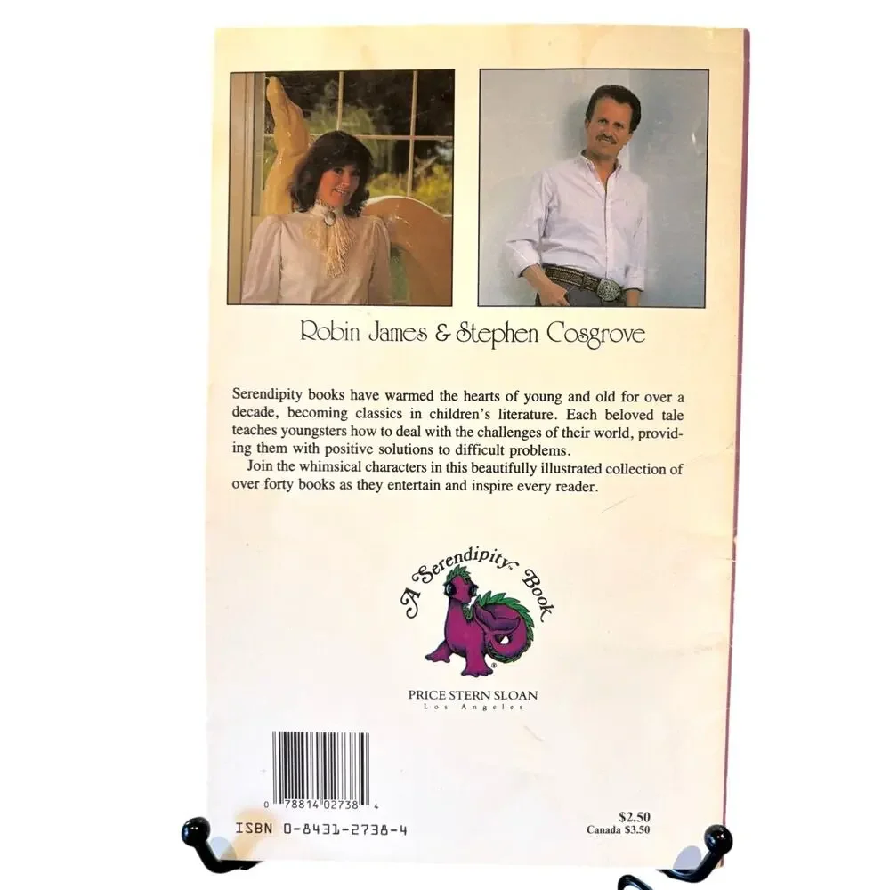 Vintage 1989 First Ed, First Print, Poppyseed Book by Stephen Cosgrove, PB